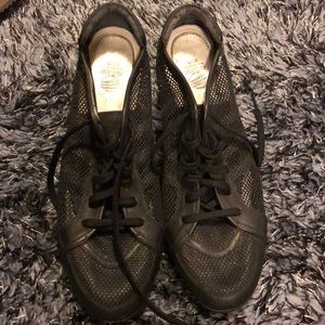 Adidas Silver black mesh rare shoes